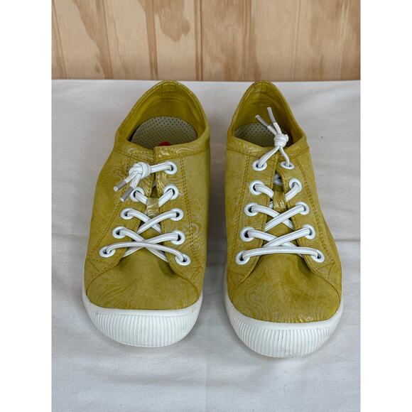 Softinos Isla Low-Profile Soft Textured Leather Women Sneakers Size EU 40/US 10 - Picture 3 of 14